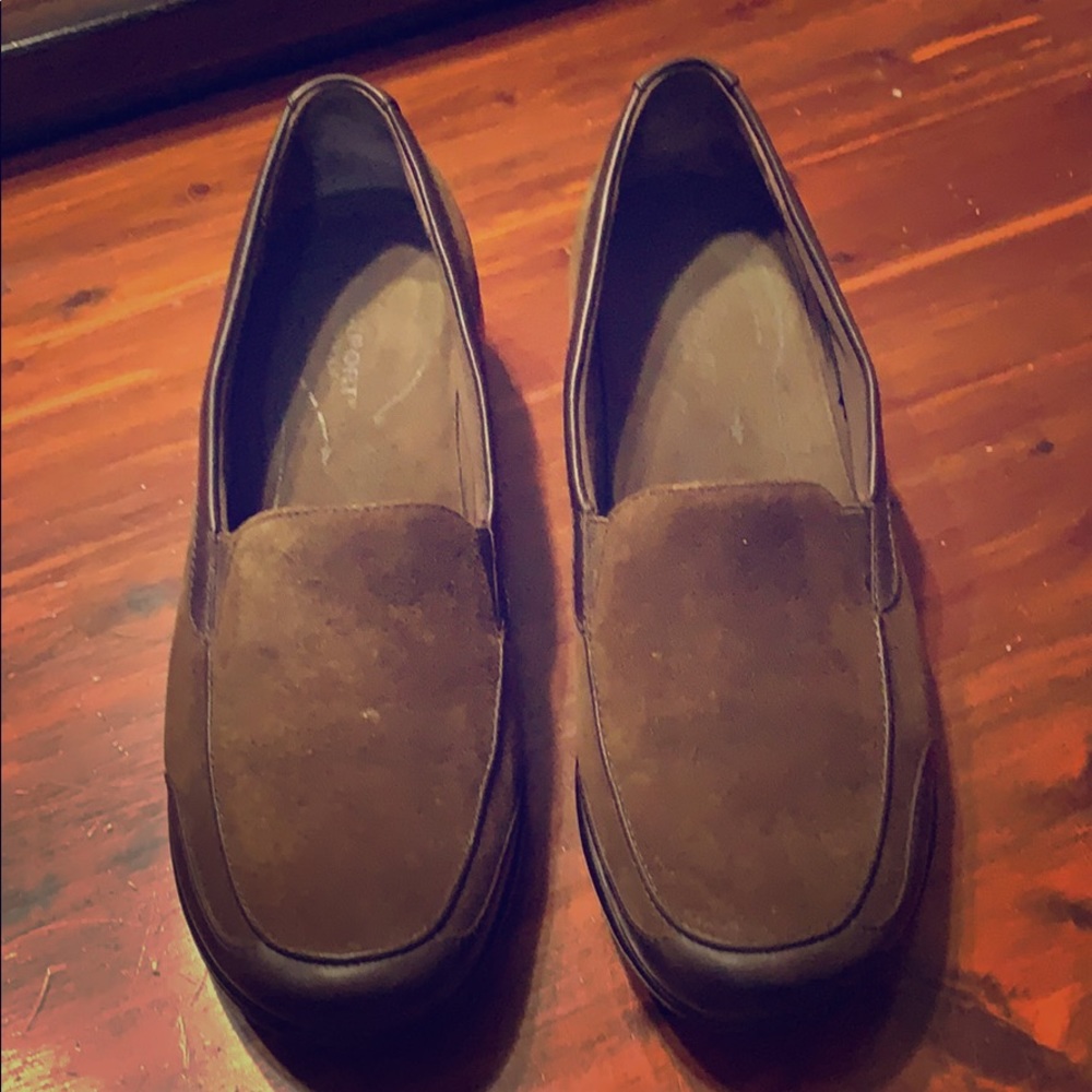 Rockport Brown Suede Leather Shoes Women’s 8